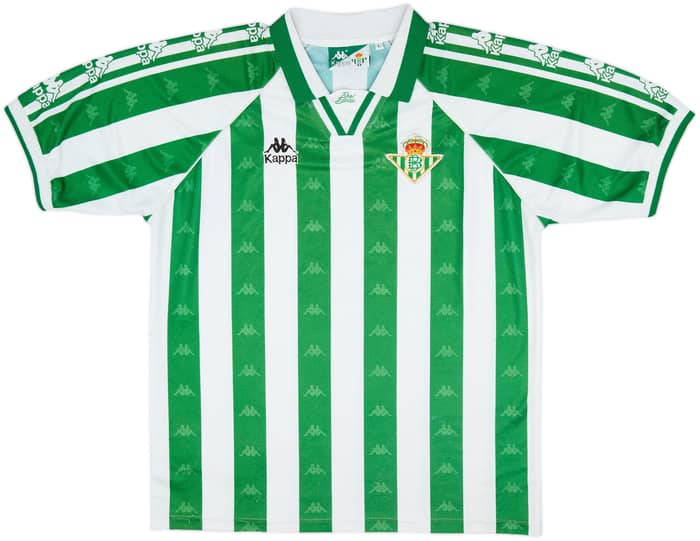 1995-97 Real Betis Home Shirt - 8/10 - (L)