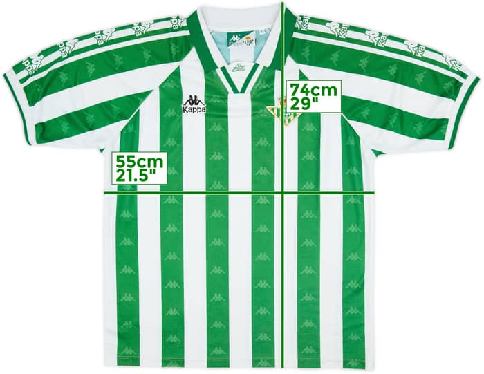 1995-97 Real Betis Home Shirt - 8/10 - (L)