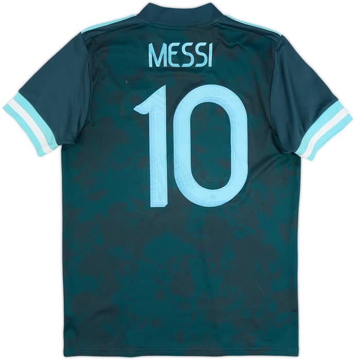 2020-22 Argentina Away Shirt Messi #10 - 6/10 - (M)