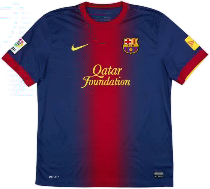 2012-13 Barcelona Home Shirt Messi #10 - 6/10 - (L)