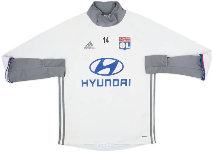2016-17 Lyon adidas Player Issue Drill Top #14 - 6/10 - (M)