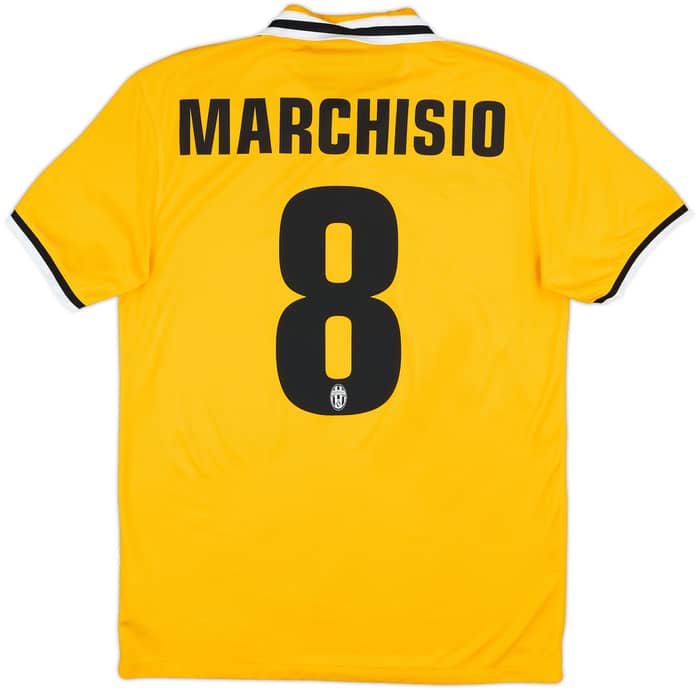 2013-14 Juventus Away Shirt Marchisio #8 - 9/10 - (M)