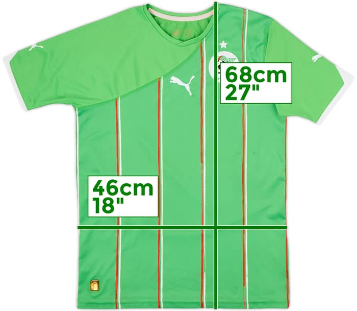 2010-11 Algeria Away Shirt - 8/10 - (XL.Boys)