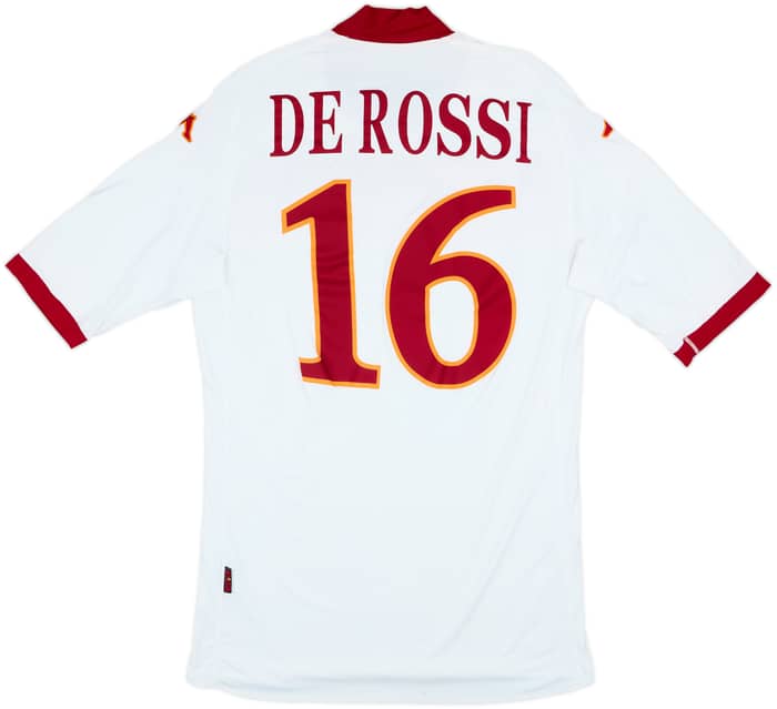 Camiseta de visitante de la Roma 2009-10 De Rossi #16 - 7/10 - (L)