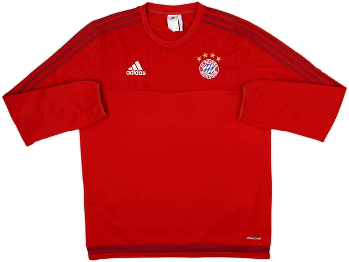 2015-16 Bayern Munich adidas Sweat Top - 9/10 - (L)