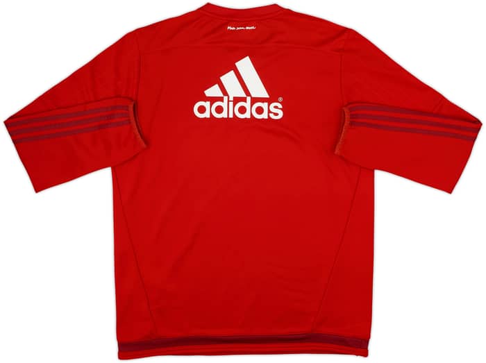 2015-16 Bayern Munich adidas Sweat Top - 9/10 - (L)