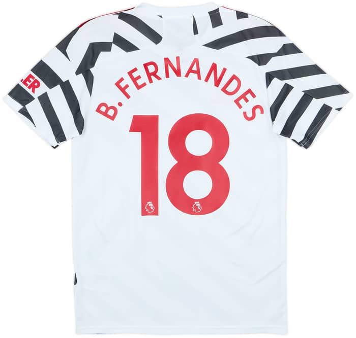 2020-21 Manchester United Third Shirt B.Fernandes #18 - 8/10 - (S)