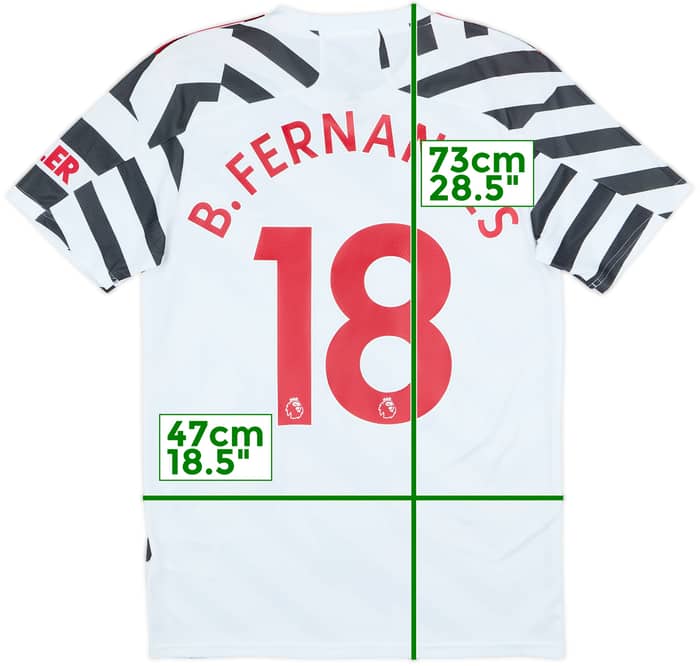 2020-21 Manchester United Third Shirt B.Fernandes #18 - 8/10 - (S)