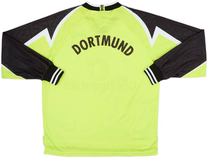 1995-96 Borussia Dortmund Home L/S Shirt - 8/10 - (XL)