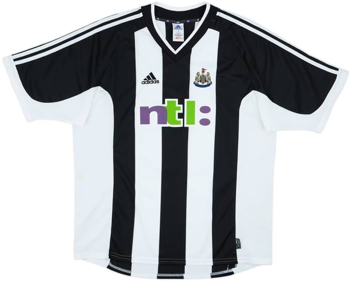 2001-03 Newcastle Home Shirt Shearer #9 - 9/10 - (XL)