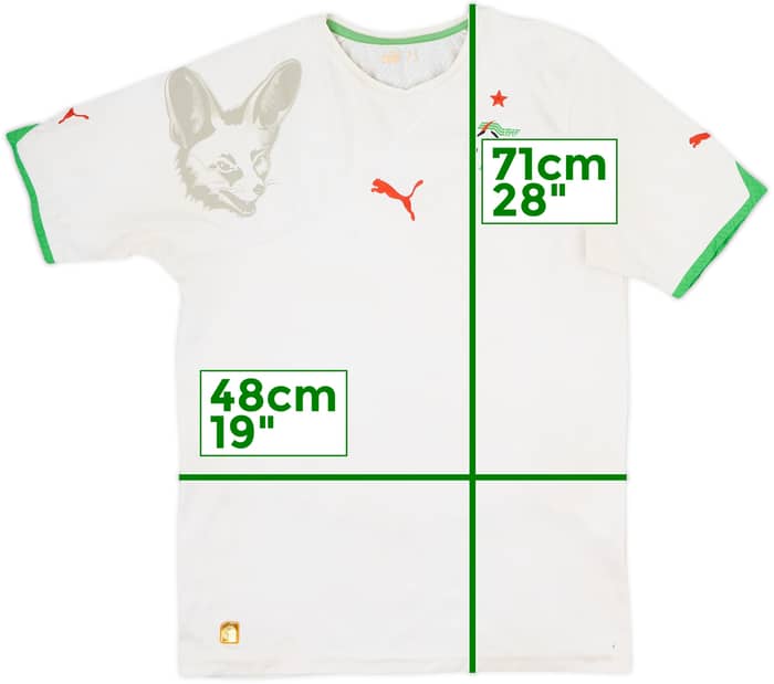 2010-11 Algeria Home Shirt - 5/10 - (S)