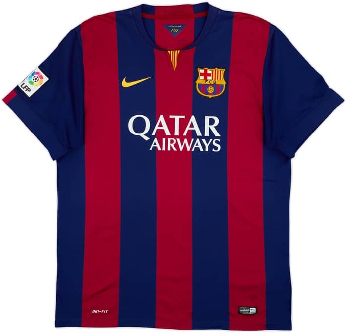 2014-15 Barcelona Camiseta Local Messi #10 - 8/10 - (XL)