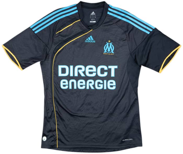 2009-10 Olympique Marseille Third Shirt Bichou #11 - 9/10 - (M)