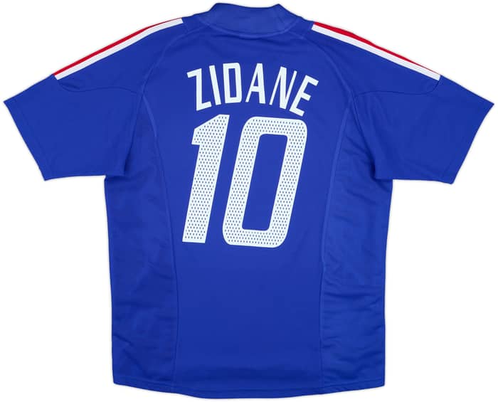 2002-04 France Home Shirt Zidane #10 - 9/10 - (M)
