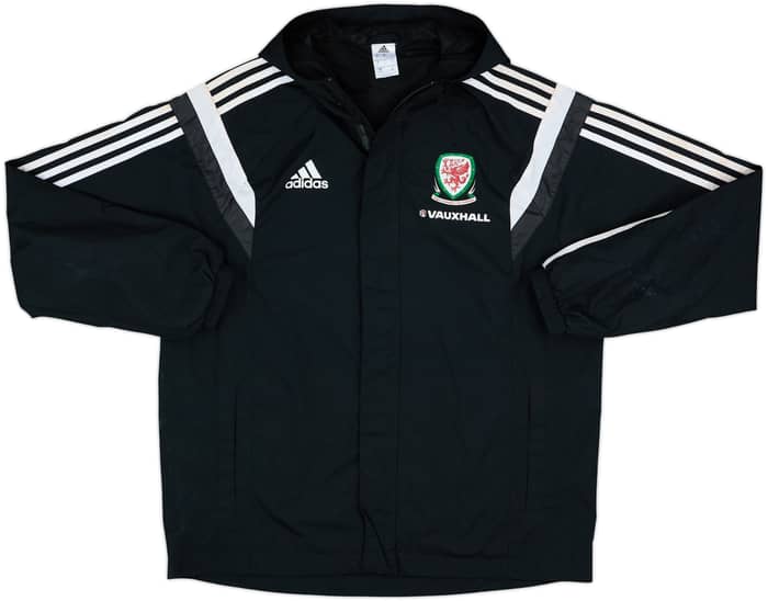 2014-16 Wales adidas Hooded Rain Jacket - 6/10 - (L)
