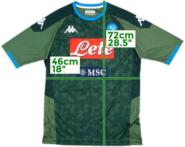 2019-20 Napoli Away Shirt - 10/10 - (L)