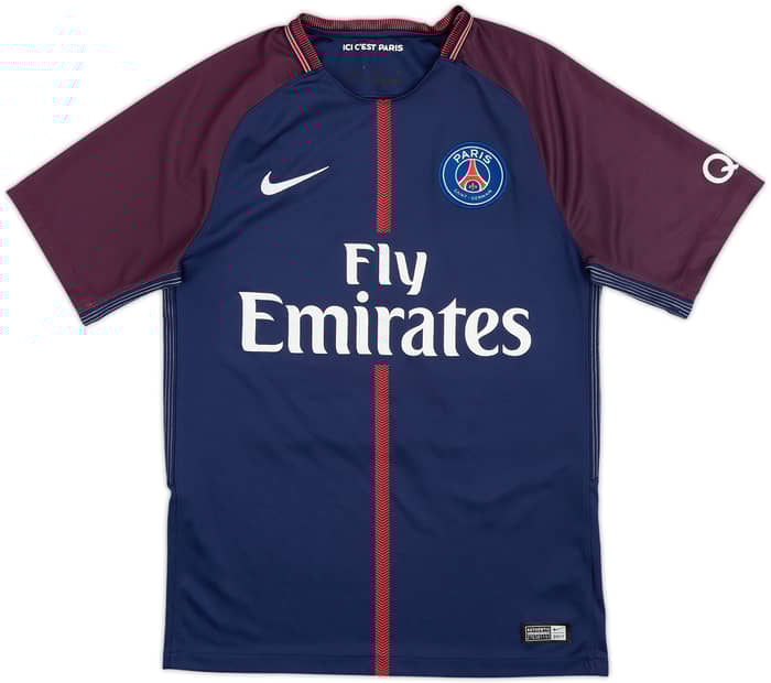 2017-18 Paris Saint-Germain Home Shirt Mbappe #29 - 5/10 - (S)