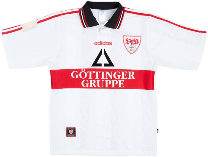 1997-98 Stuttgart Home Shirt Djordjevic #16 - 5/10 - (M)