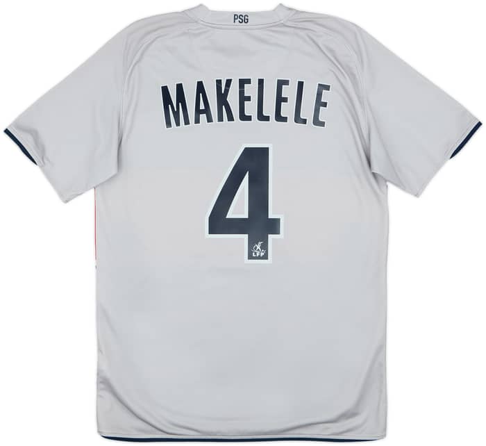 2008-09 Paris Saint-Germain Away Shirt Makelele #4 - 9/10 - (S)
