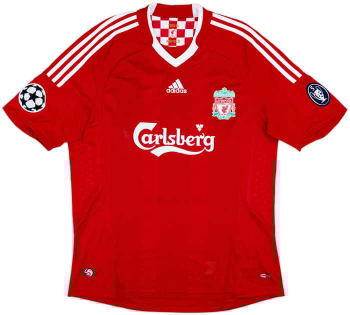 2008-10 Liverpool Home Shirt Torres #9 - 7/10 - (L)