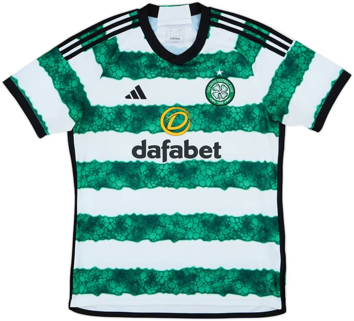 2023-24 Celtic Home Shirt - 8/10 - (L)