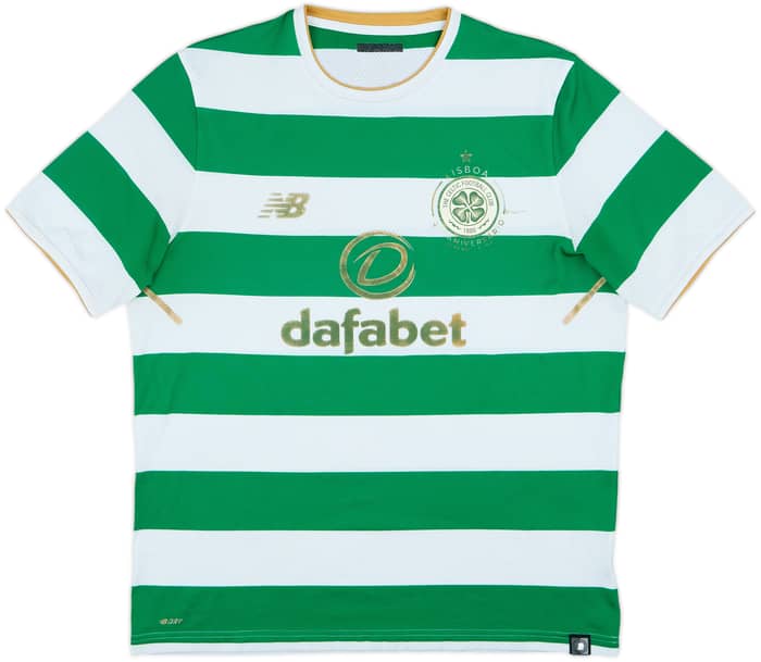 2017-18 Celtic 'Lisbon Lions 50th Anniversary' Home Shirt - 4/10 - (L)