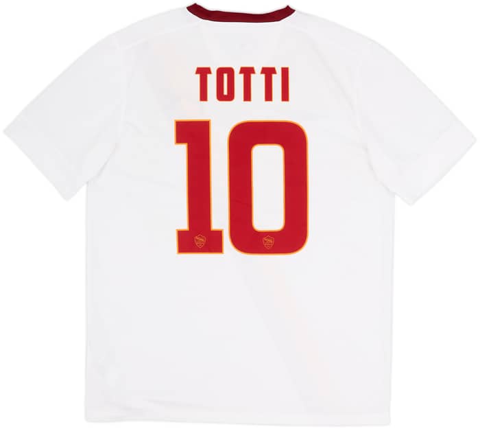 2014-15 Roma Away Shirt Totti #10 - 8/10 - (L)