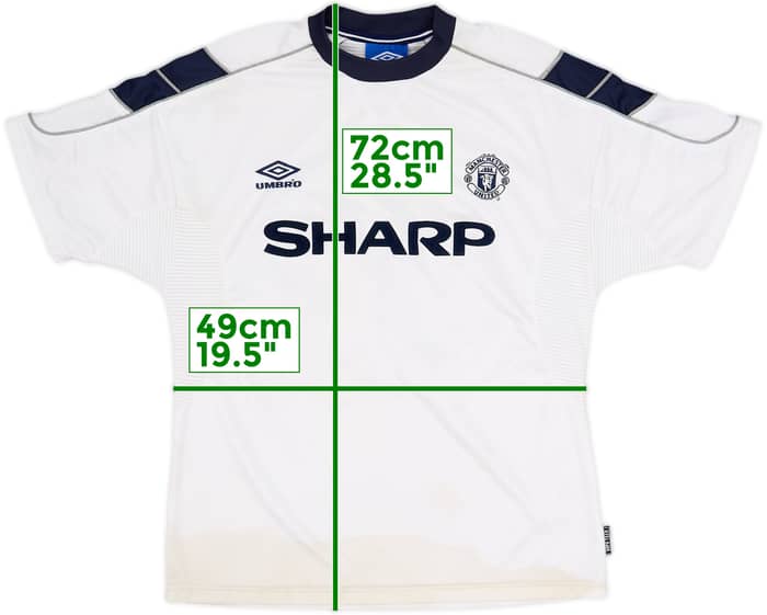 1999-00 Manchester United Third Shirt Treble #99 - 4/10 - (M)