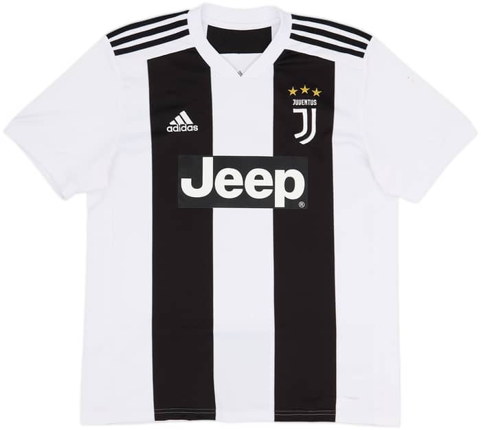 2018-19 Juventus Home Shirt Chiellini #3 - 4/10 - (M)