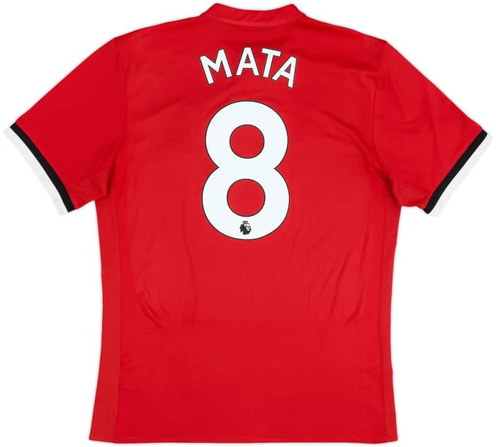 2017-18 Manchester United Home Shirt Mata #8 - 6/10 - (M)