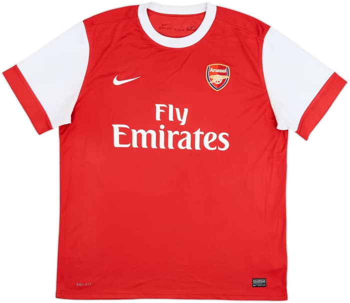 2010-11 Arsenal Home Shirt Fabregas #4 - 5/10 - (XL)