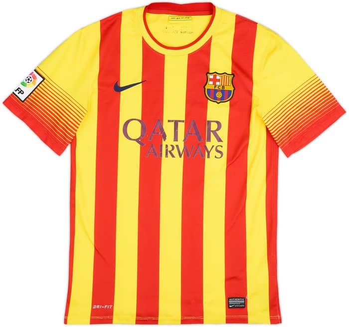 2013-15 Barcelona Away Shirt - 5/10 - (S)