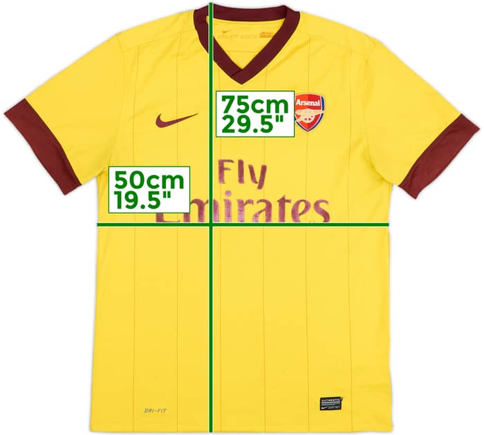 2010-13 Arsenal Away Shirt - 4/10 - (M)