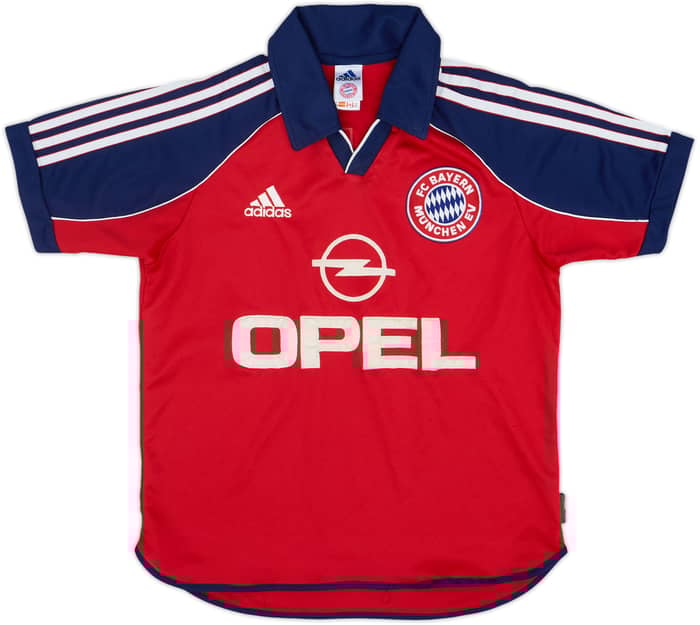 1999-01 Bayern Munich Home Shirt - 8/10 - (Y)