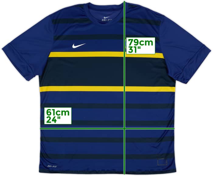 2012-13 Arsenal Nike Training Shirt - 7/10 - (XXL)