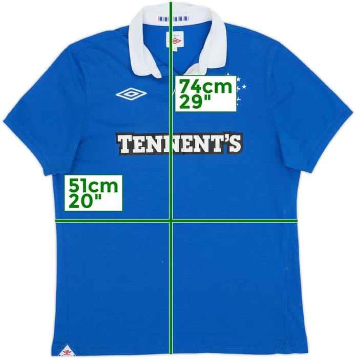 2010-11 Rangers Home Shirt - 6/10 - (M)