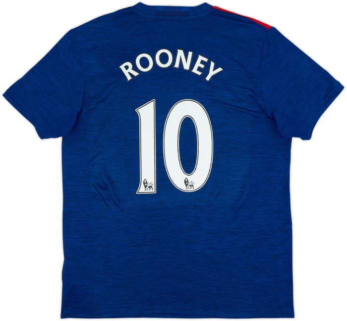 Camiseta de visitante del Manchester United 2016-17 Rooney #10 - 8/10 - (L)