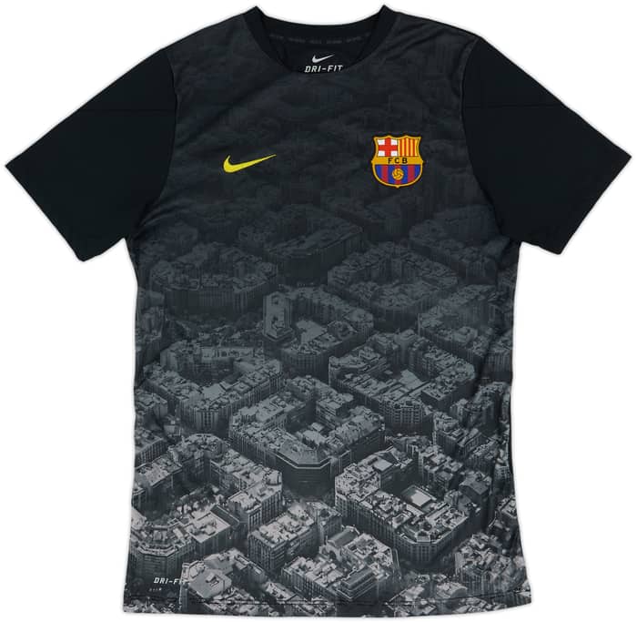 2013-14 Barcelona Nike Training Shirt - 8/10 - (M)