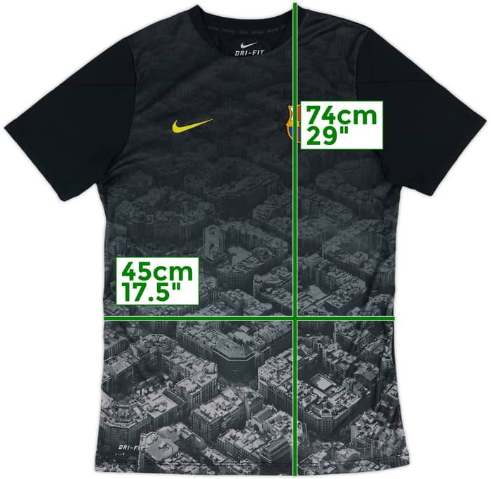 2013-14 Barcelona Nike Training Shirt - 8/10 - (M)