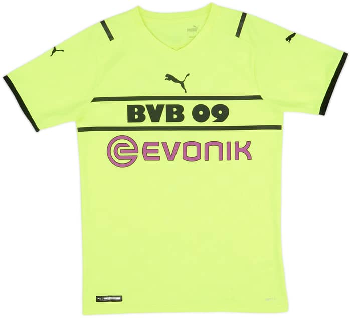 2021-22 Borussia Dortmund European Home Shirt Haaland #9 - 8/10 - (S)