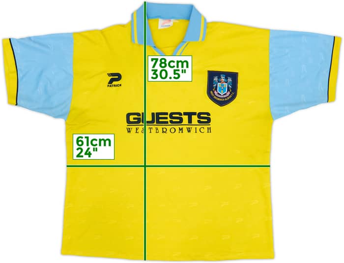 1995-97 West Brom Away Shirt - 6/10 - (XXL)