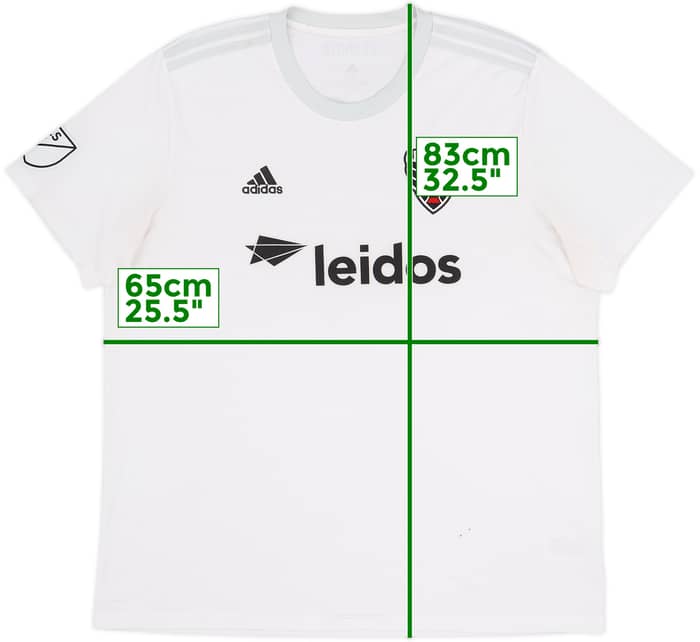 2019-20 DC United Away Shirt - 4/10 - (XXL)