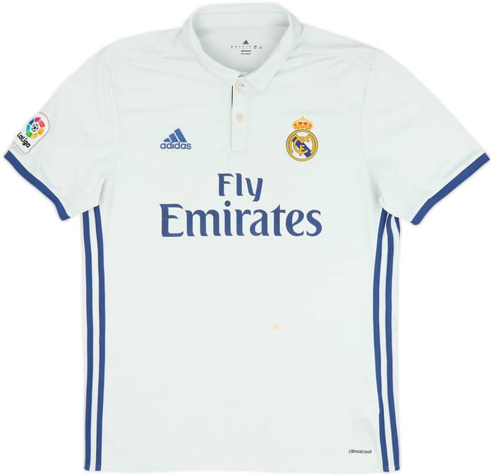 2016-17 Real Madrid Home Shirt - 4/10 - (L)