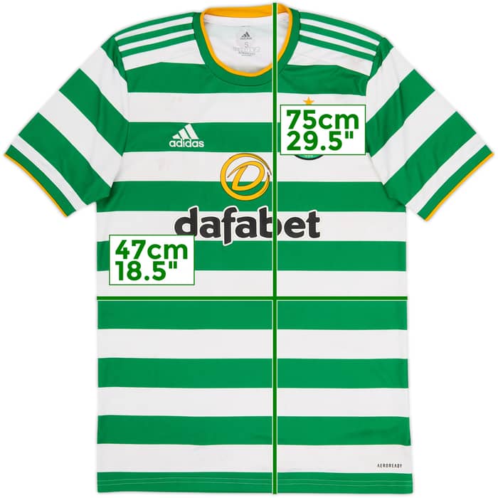 2020-21 Celtic Home Shirt - 4/10 - (S)