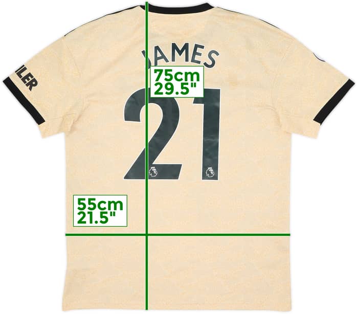 2019-20 Manchester United Away Shirt James #21 - 9/10 - (L)