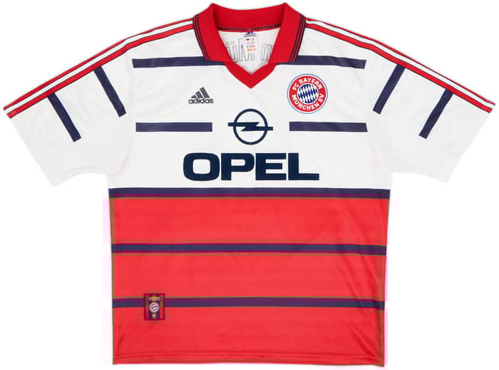 1998-00 Bayern Munich Away Shirt Matthaus #10 - 7/10 - (L)