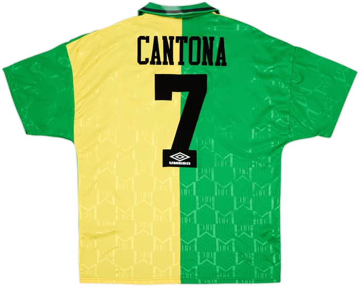 1992-94 Manchester United Camiseta de Tercera Cantona #7 - 7/10 - (L)