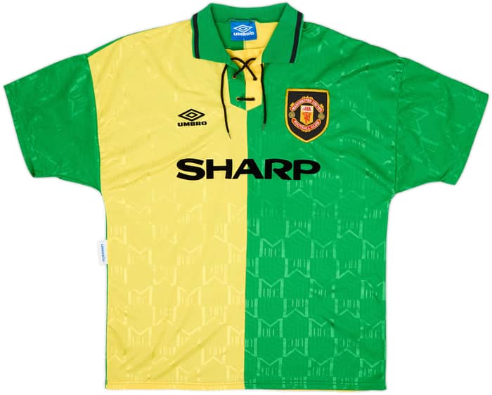 1992-94 Manchester United Camiseta de Tercera Cantona #7 - 7/10 - (L)