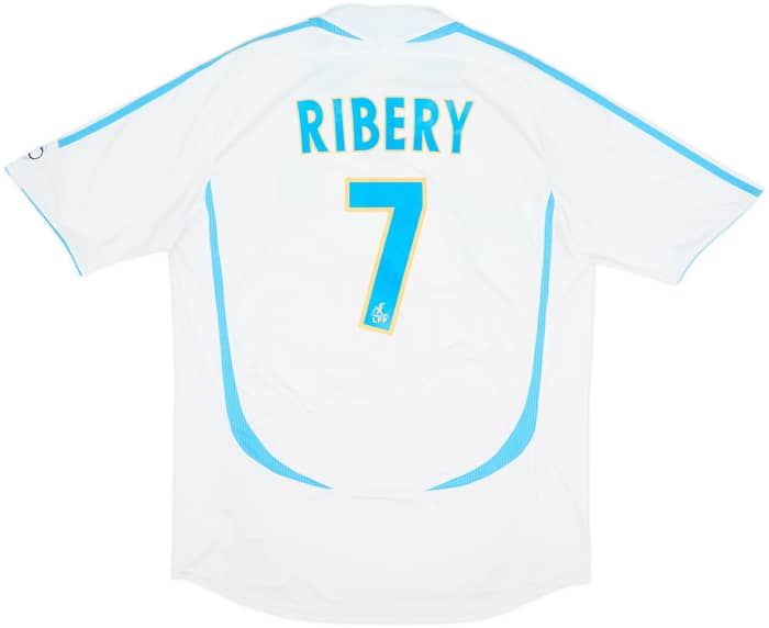2006-07 Olympique Marseille Home Shirt Ribery #7 - 8/10 - (L)