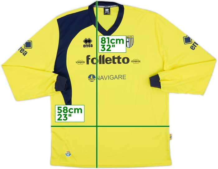 2012-13 Parma Errea Training L/S Shirt - 7/10 - (XXL)